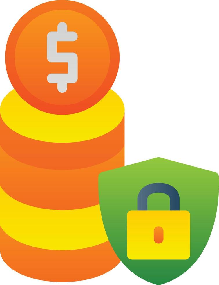 Funds Protection Vector Icon Design