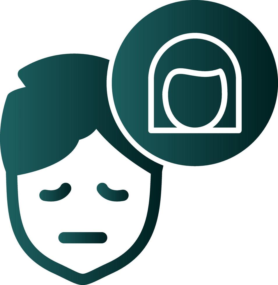 Dissociative Identity Disorder Vector Icon Design