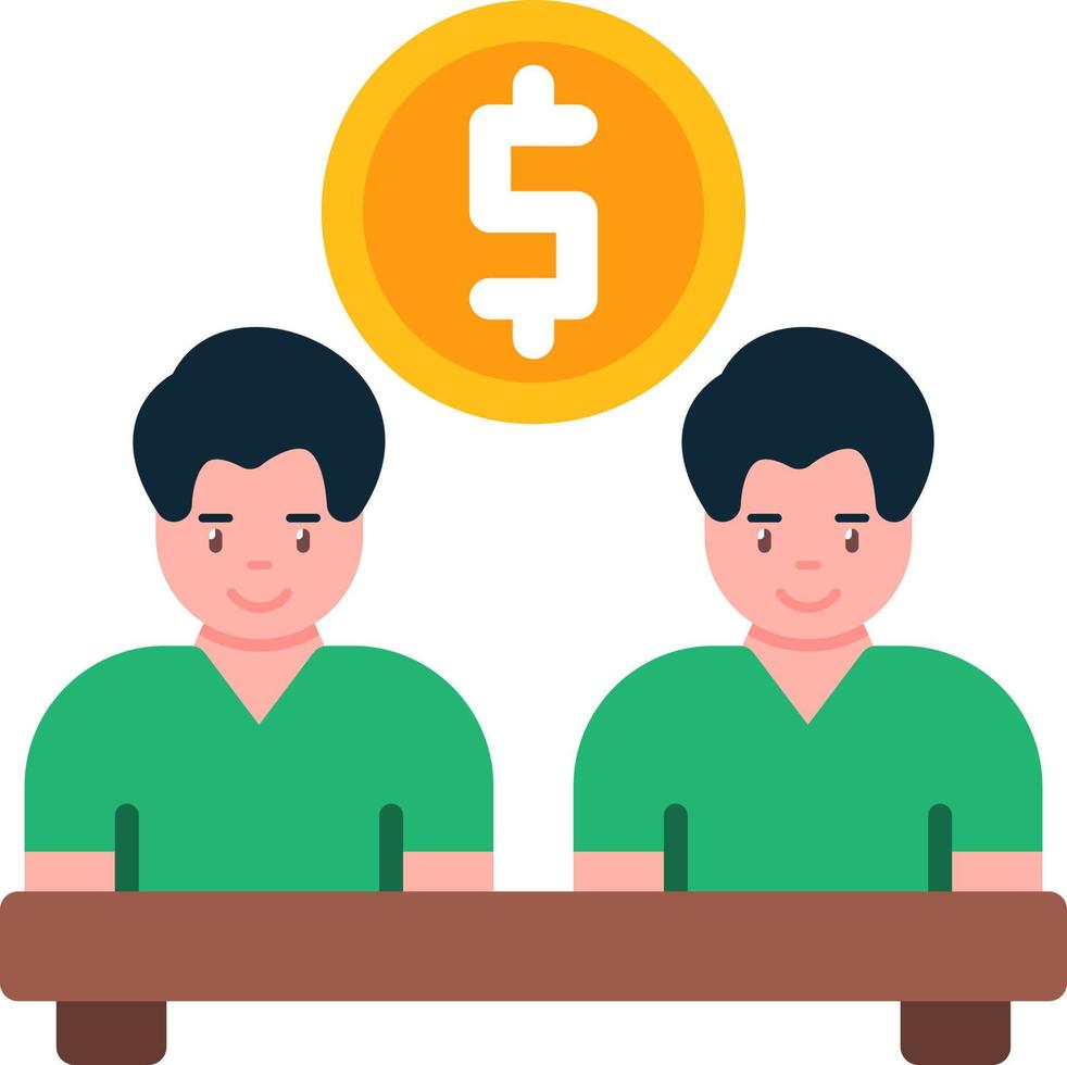 Employee Costs Vector Icon Design