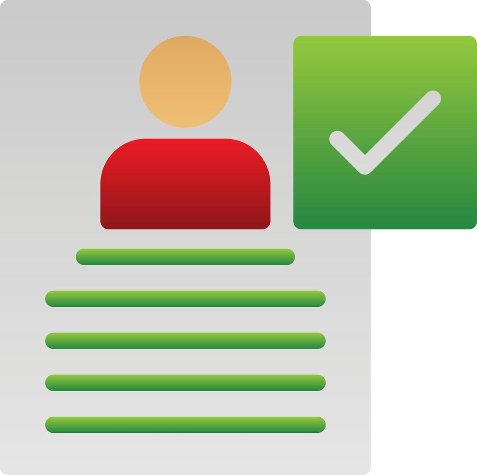 Approved Vector Icon Design