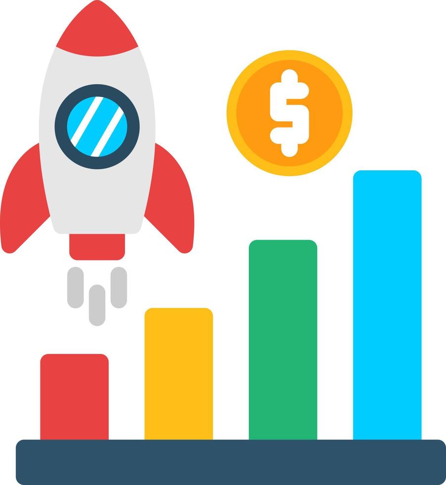 Growth Hacking Vector Icon Design