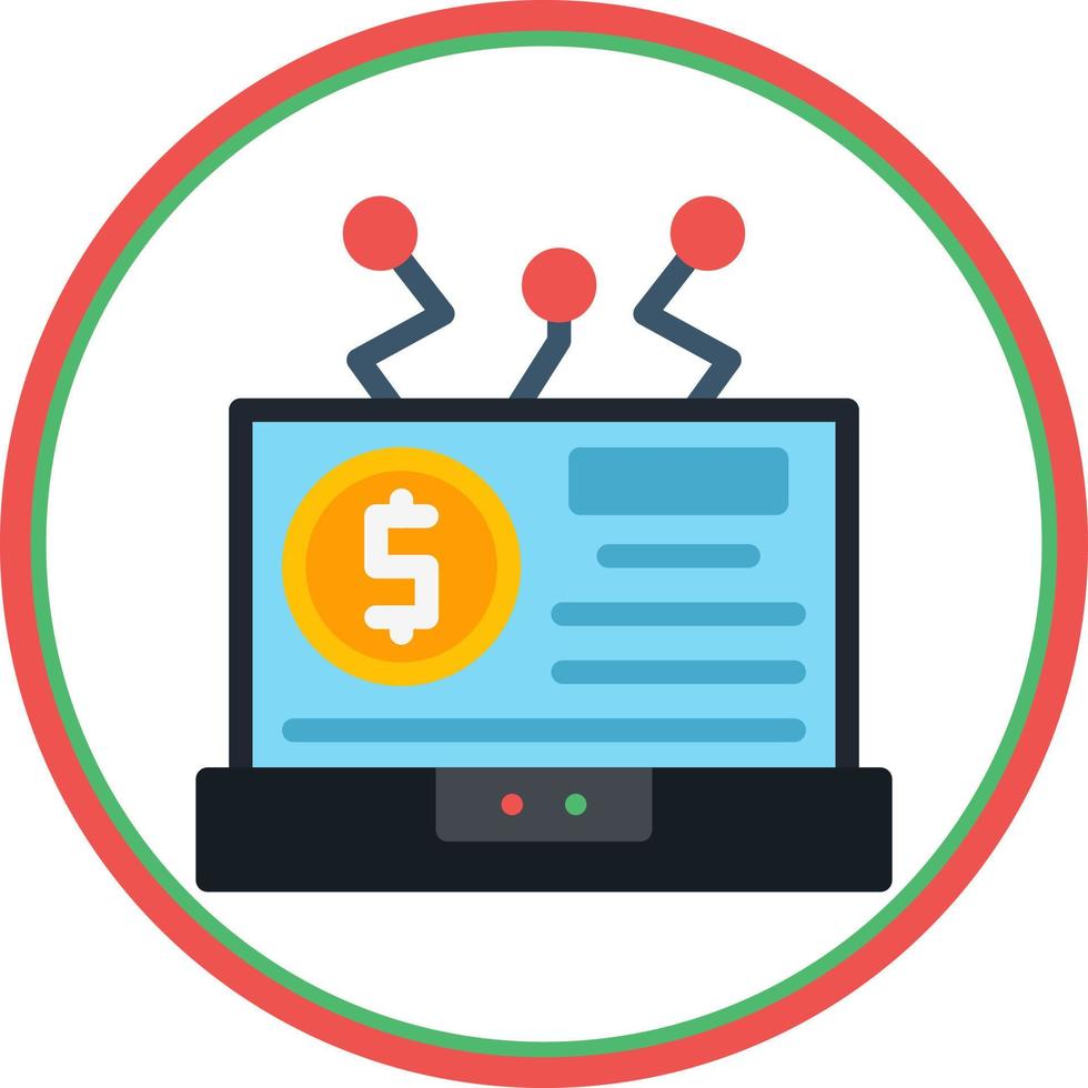 Digital Asset Vector Icon Design