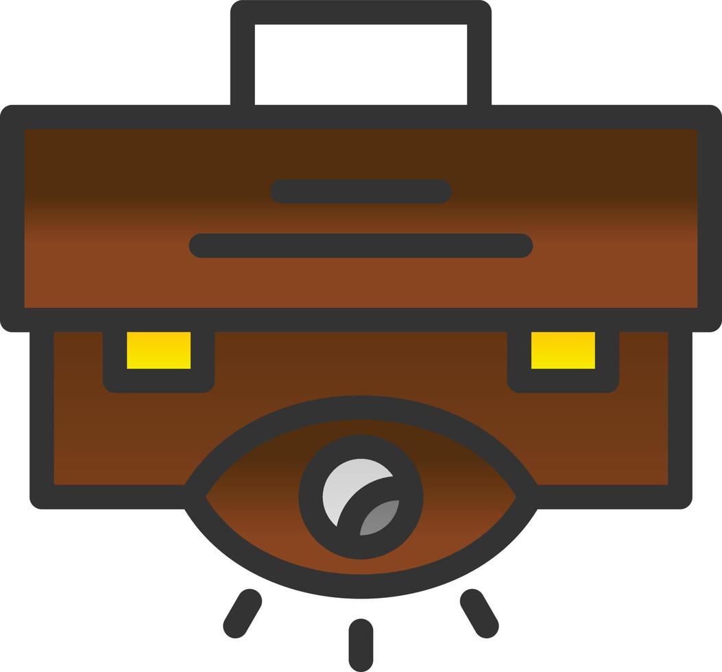 Business Vision Vector Icon Design