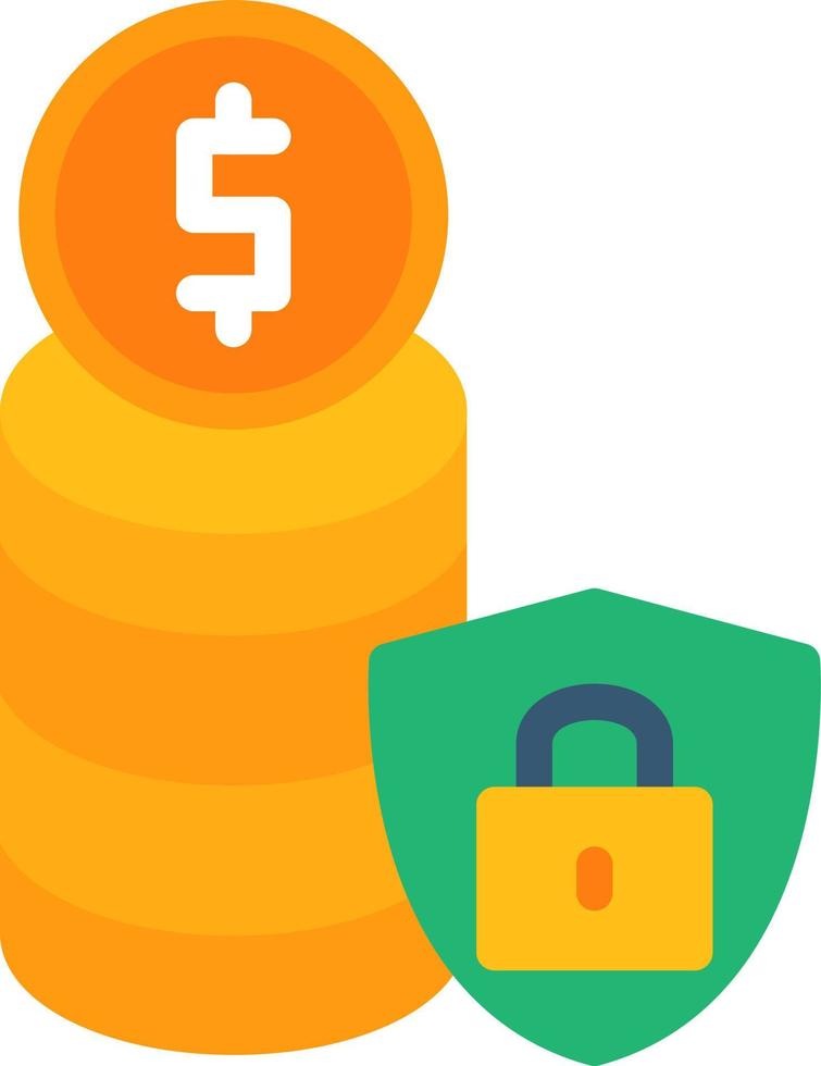 Funds Protection Vector Icon Design