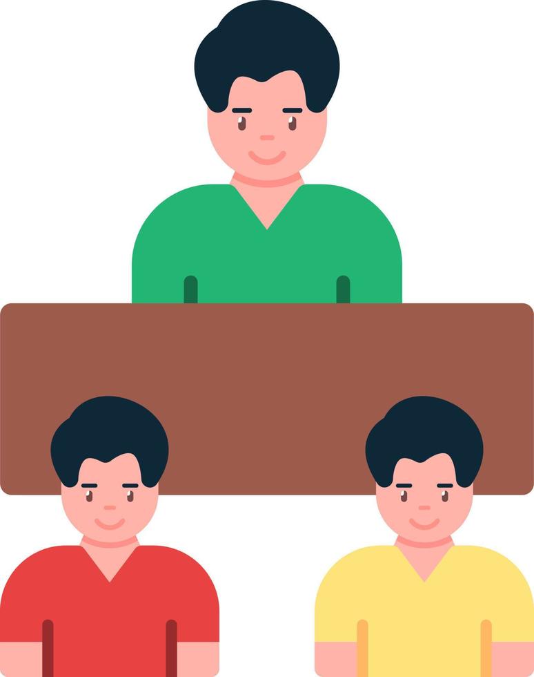 Meeting Vector Icon Design