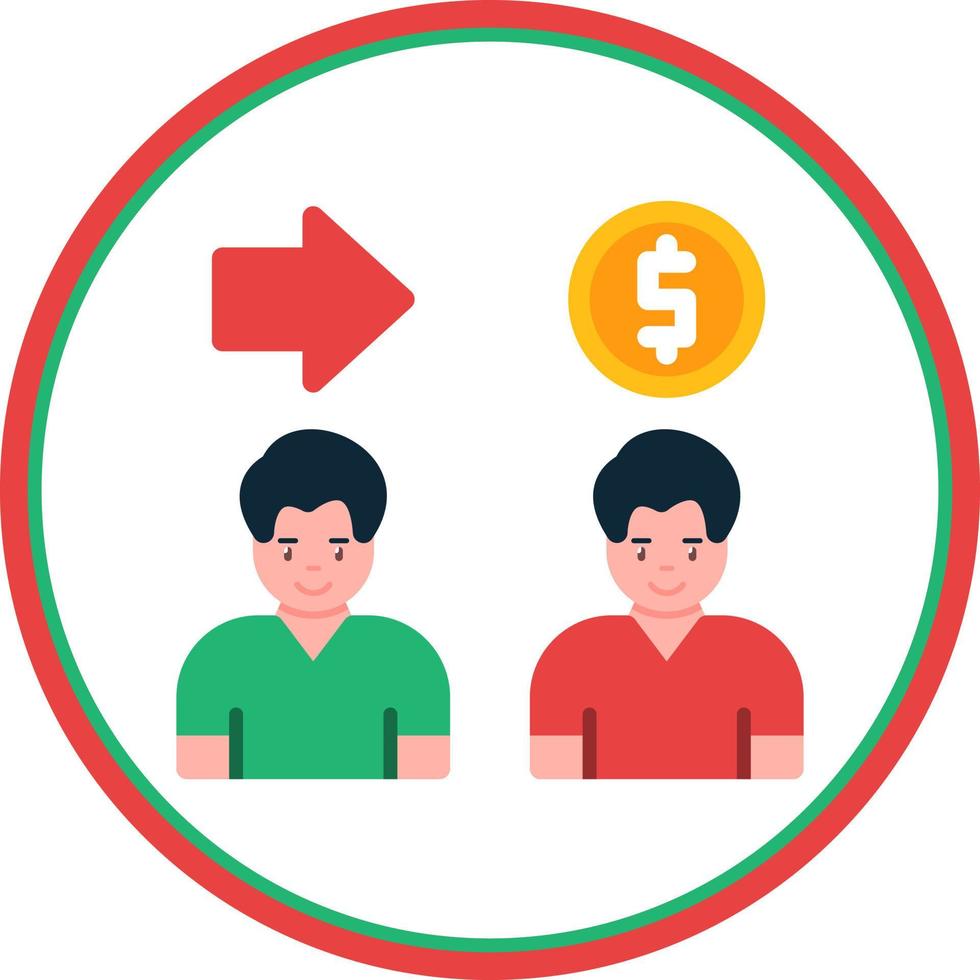 Loan Money Vector Icon Design
