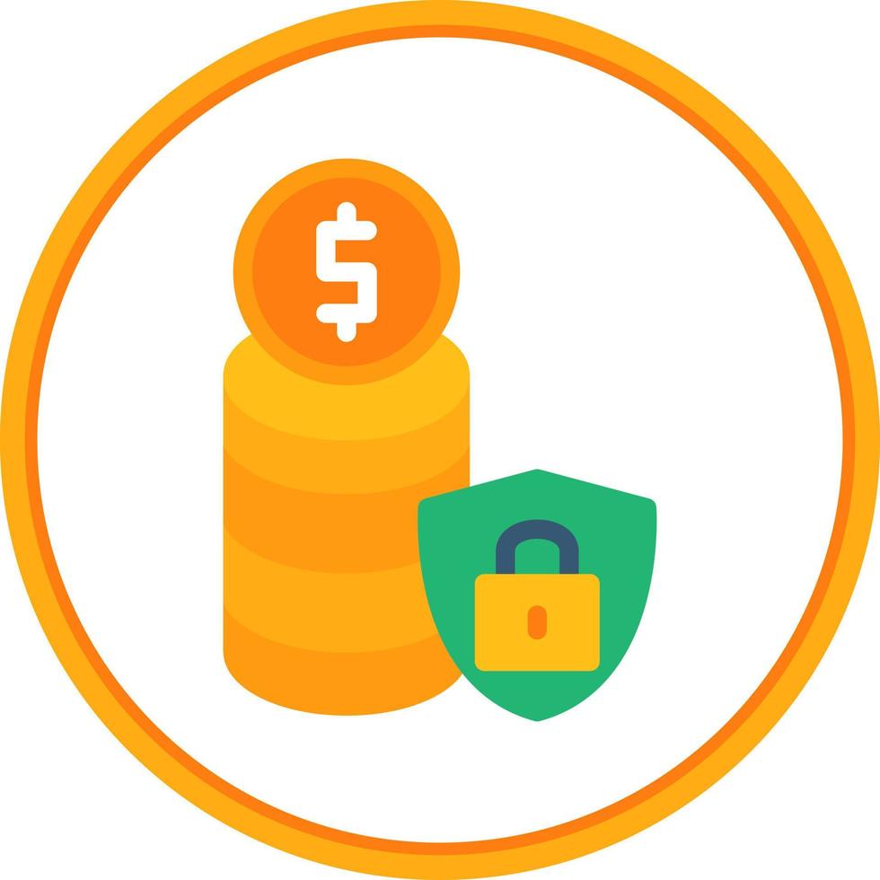 Funds Protection Vector Icon Design