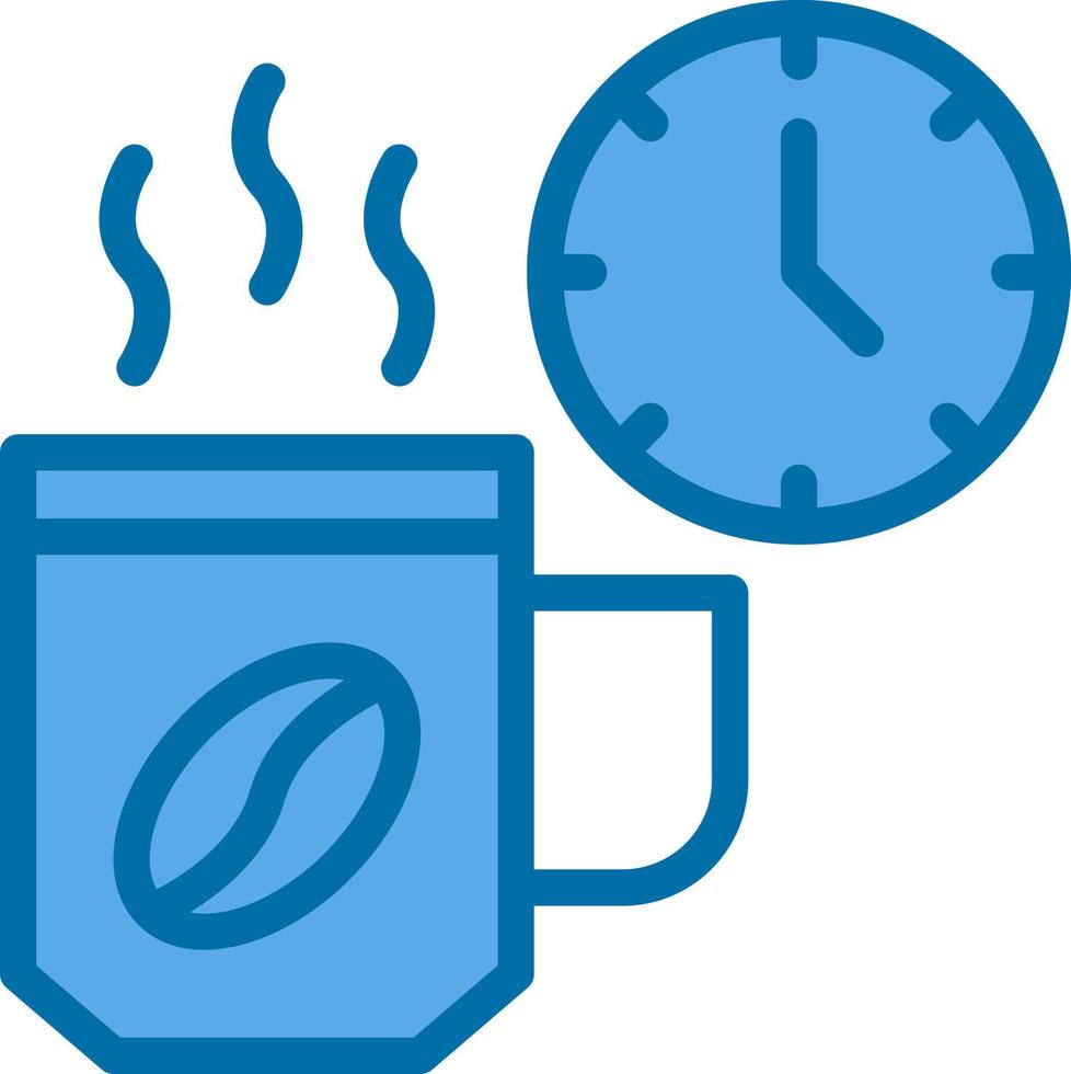 Coffee Break Vector Icon Design