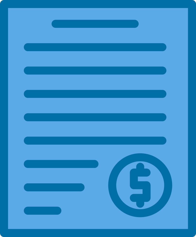 Invoice Vector Icon Design