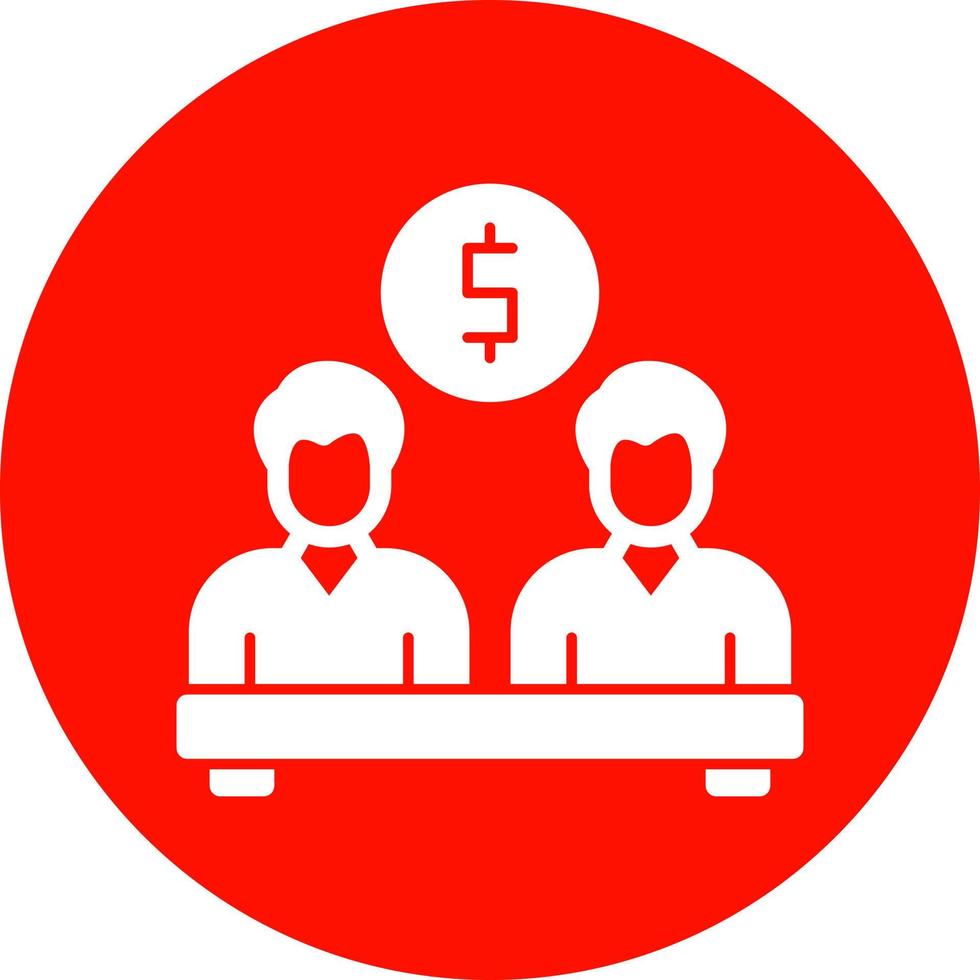Employee Costs Vector Icon Design