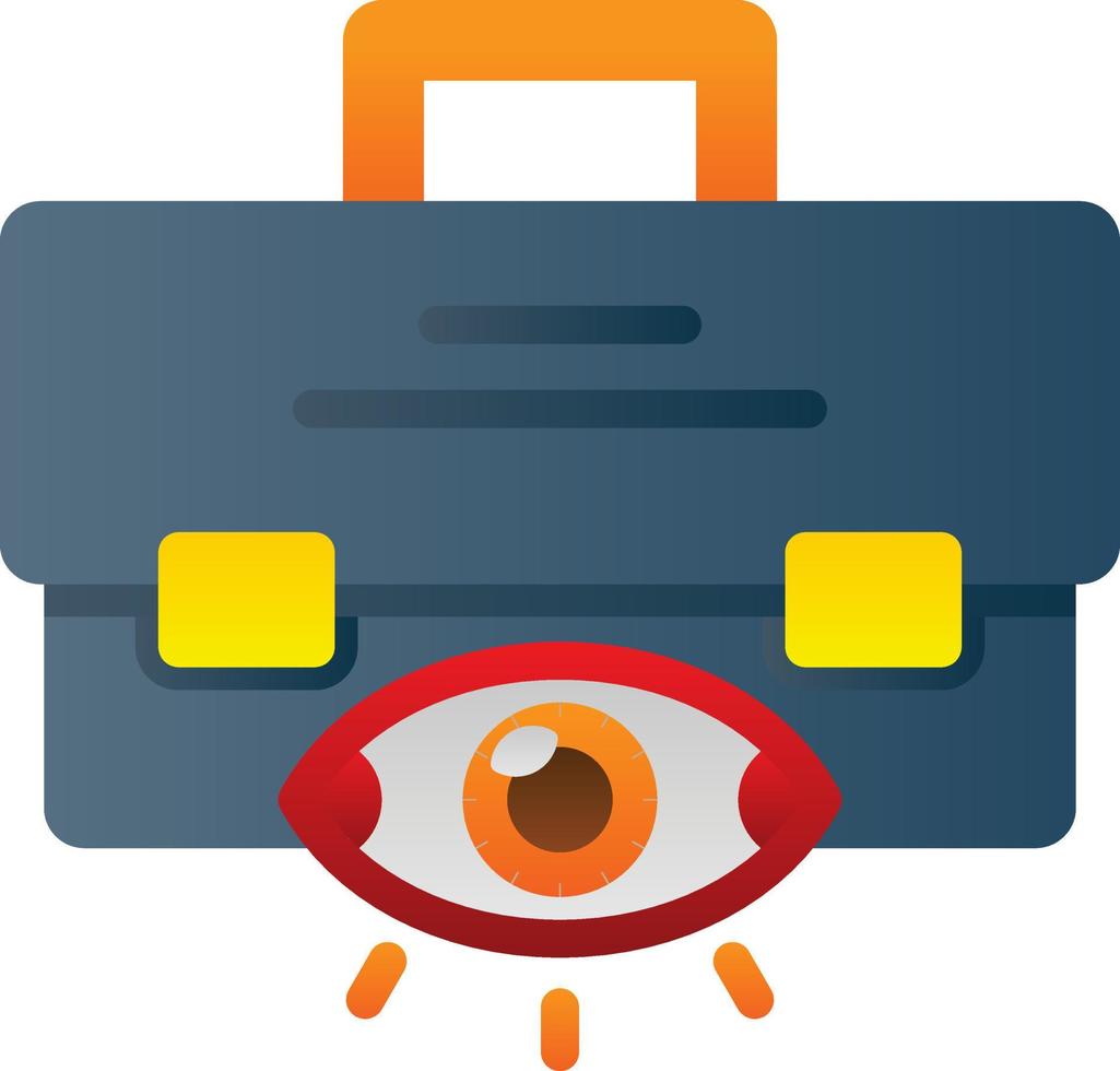 Business Vision Vector Icon Design
