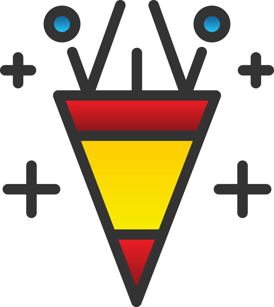 diseño de icono de vector de celebración