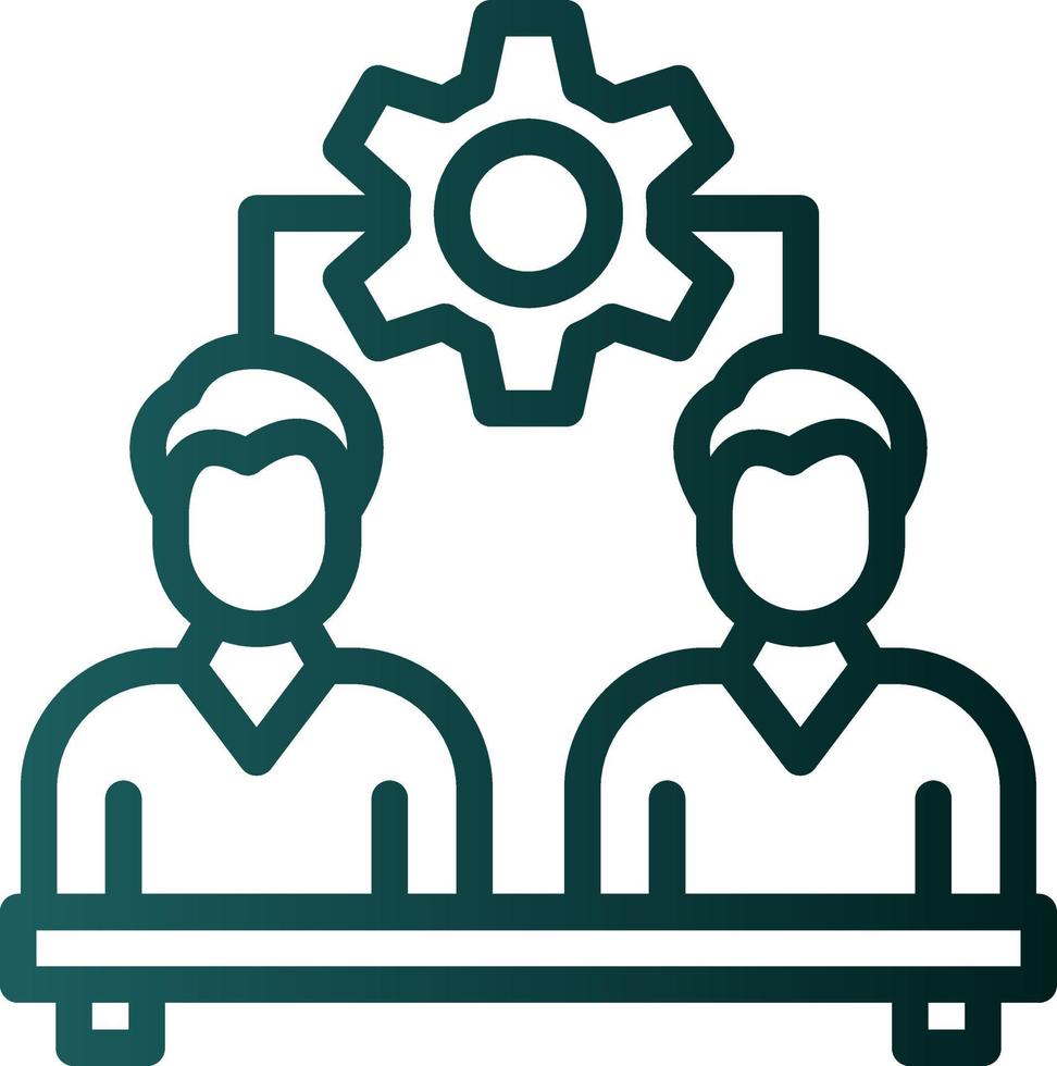 Cooperation Vector Icon Design