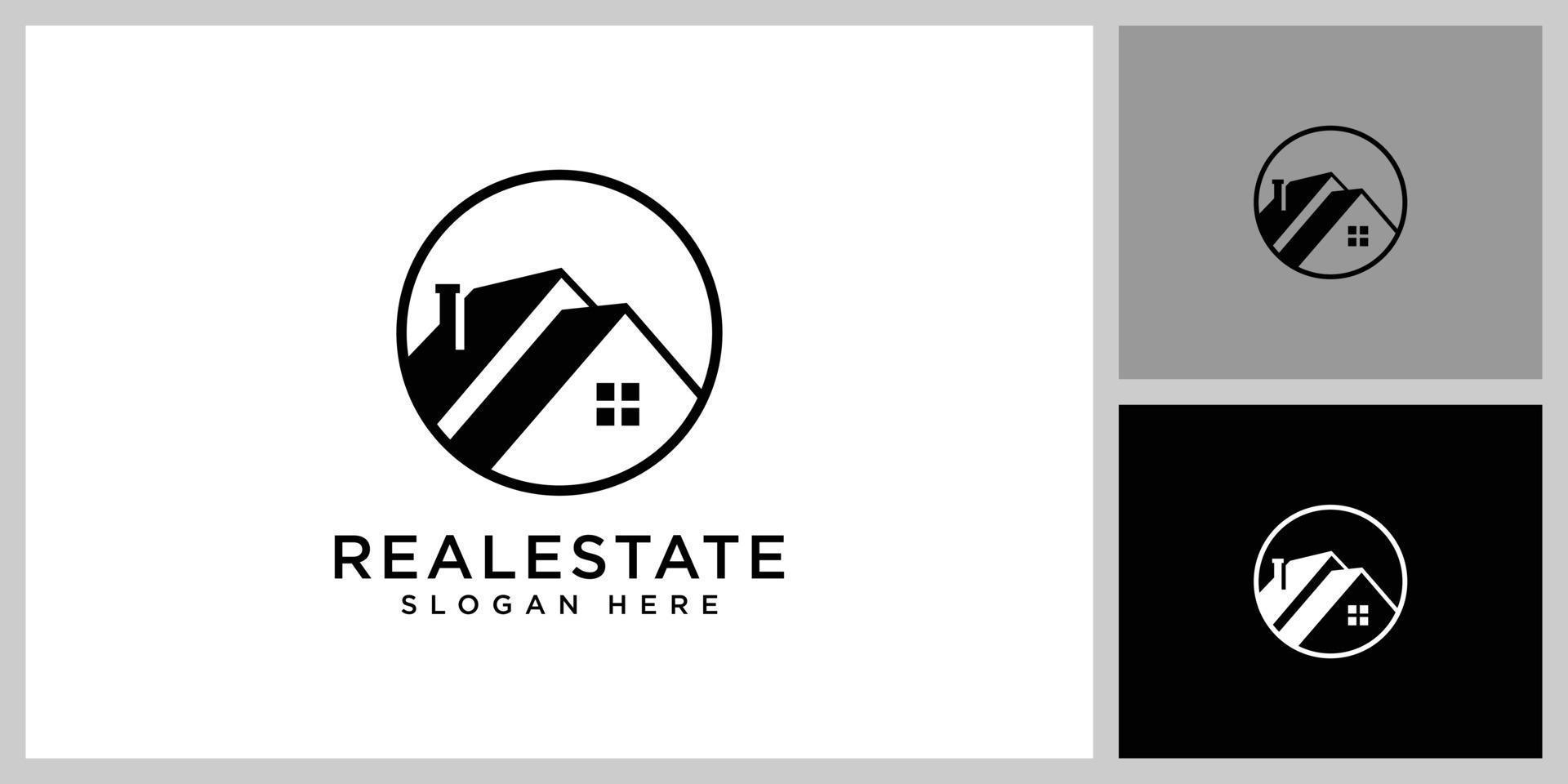 home Logo Design Template vector