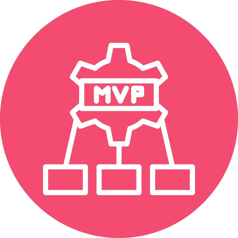 Mvp Vector Icon Design