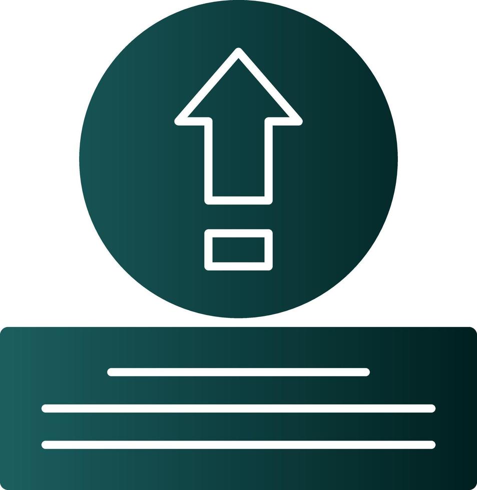 Get On Top Vector Icon Design