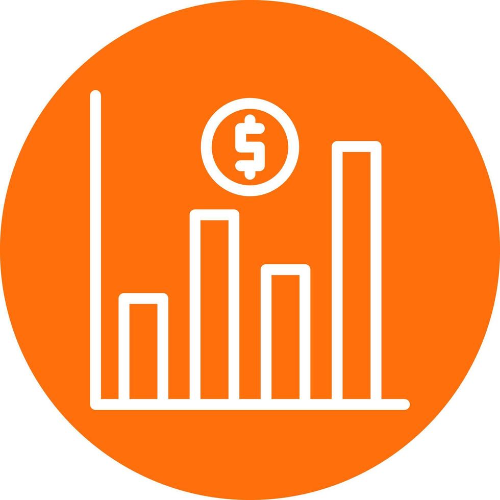 Market Prediction Vector Icon Design