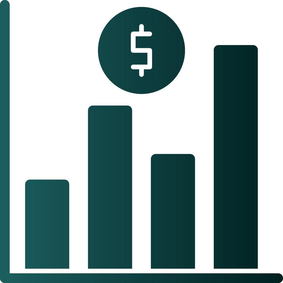 Market Prediction Vector Icon Design