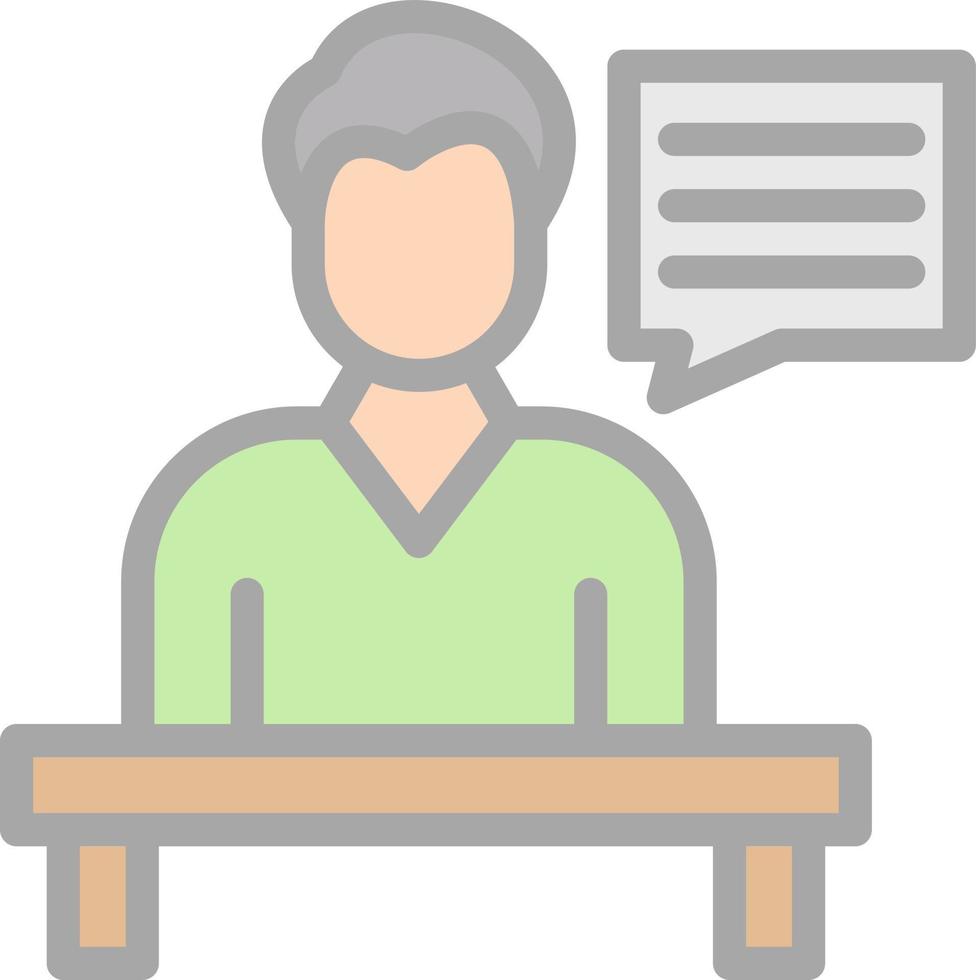 Consulting Vector Icon Design
