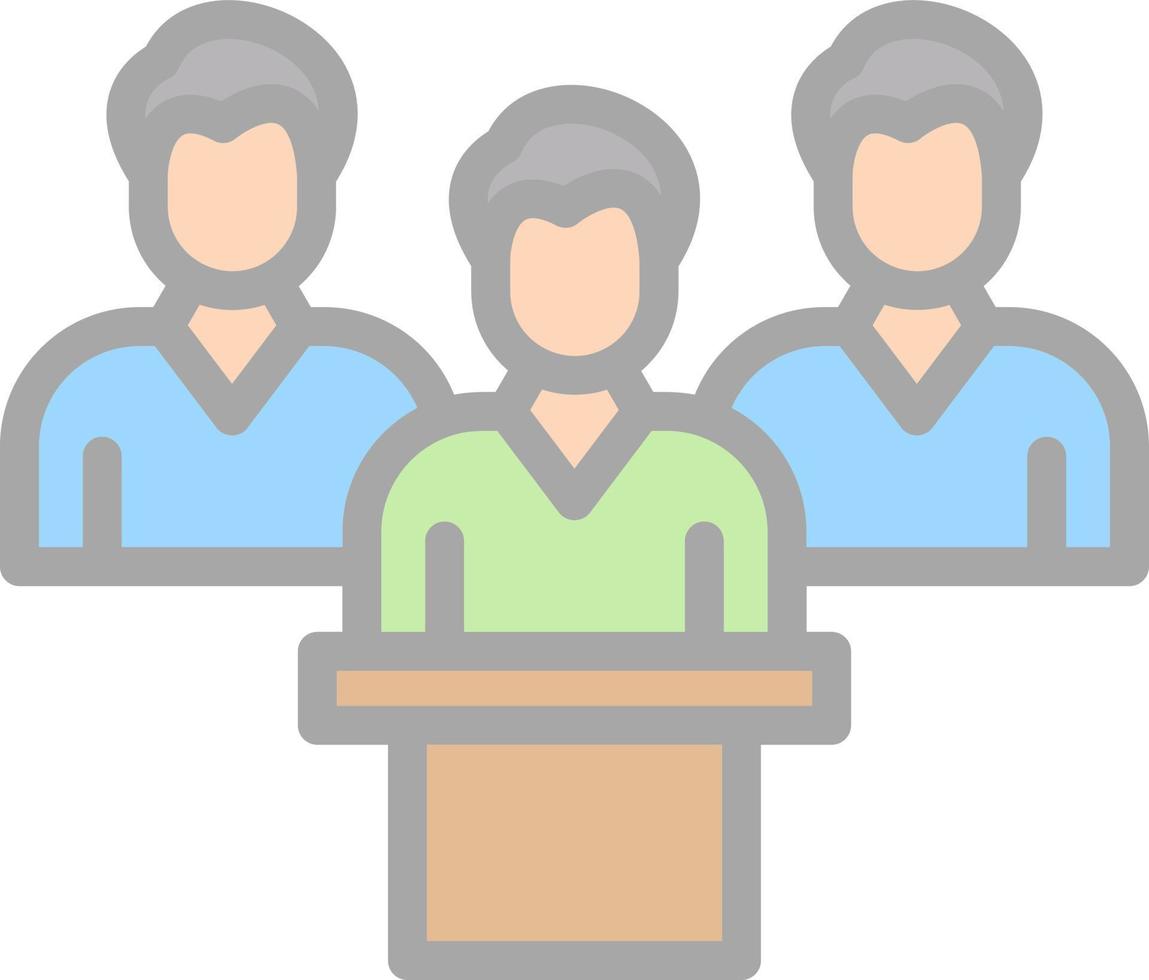 Leadership Vector Icon Design