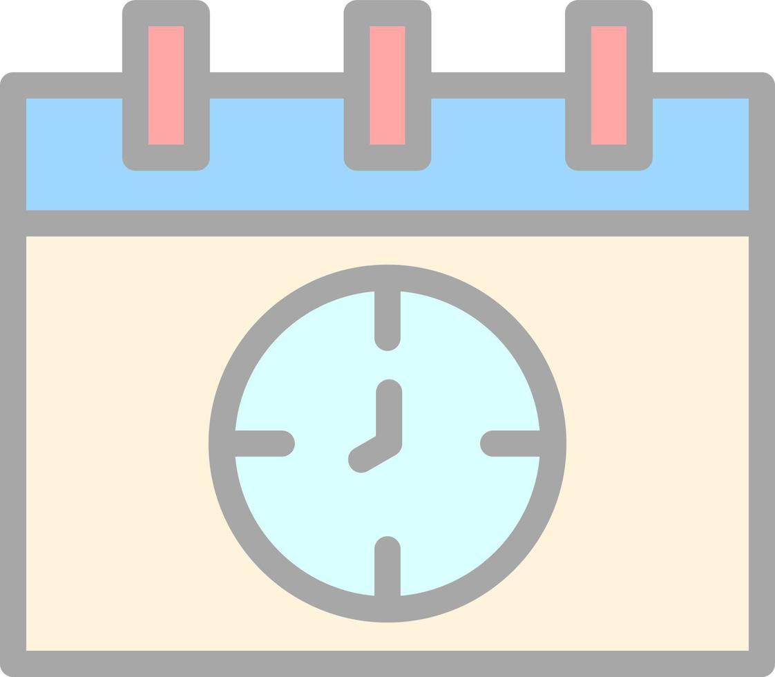 Deadline Vector Icon Design