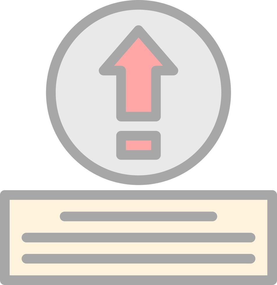 Get On Top Vector Icon Design