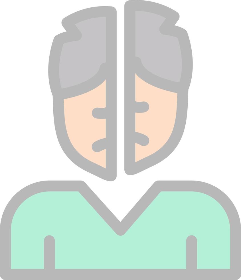 Personality Disorder Vector Icon Design