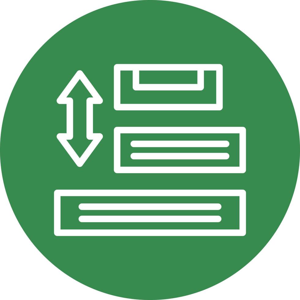 Agile Prioritize Vector Icon Design