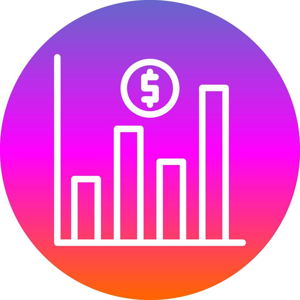 Market Prediction Vector Icon Design