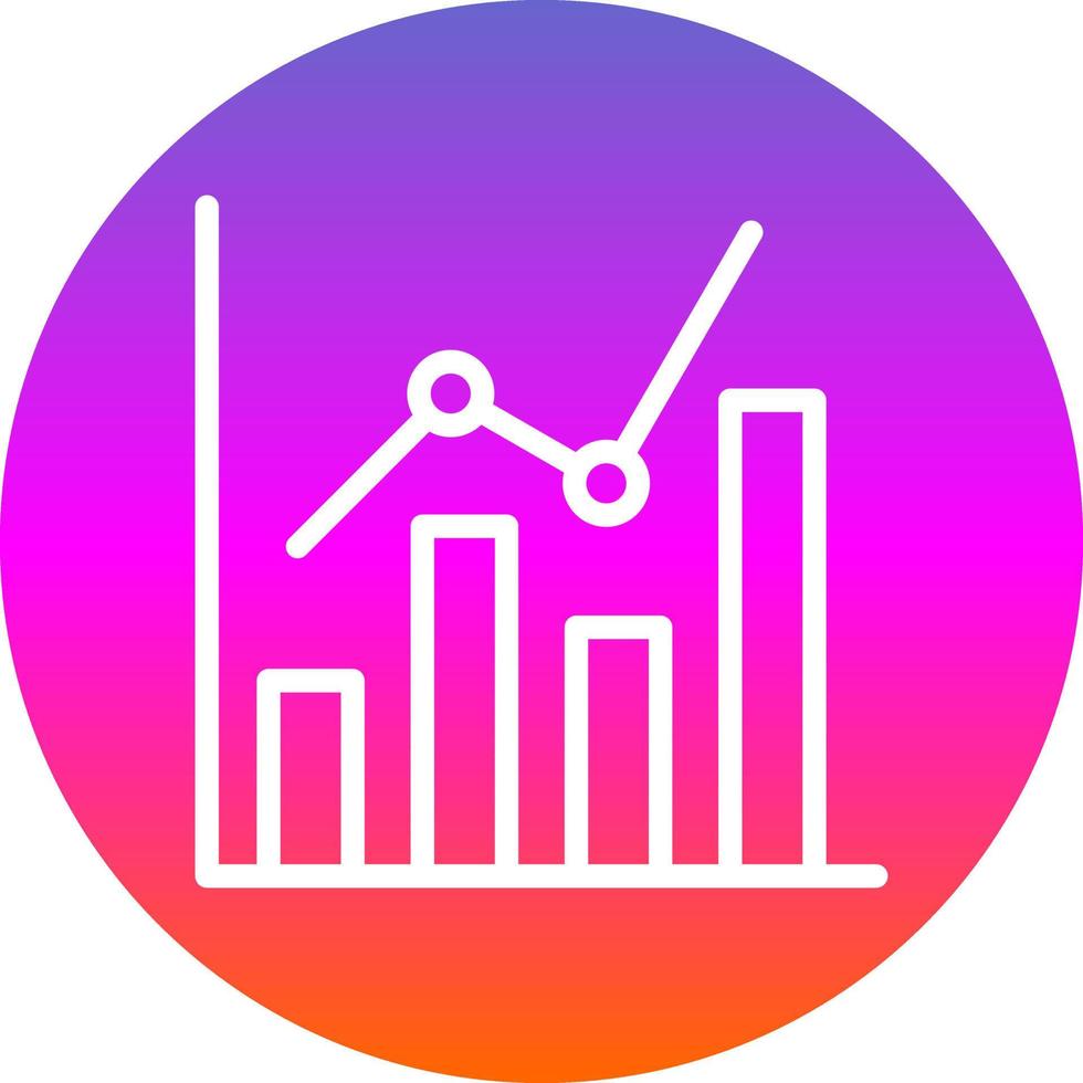 Market Analytics Vector Icon Design