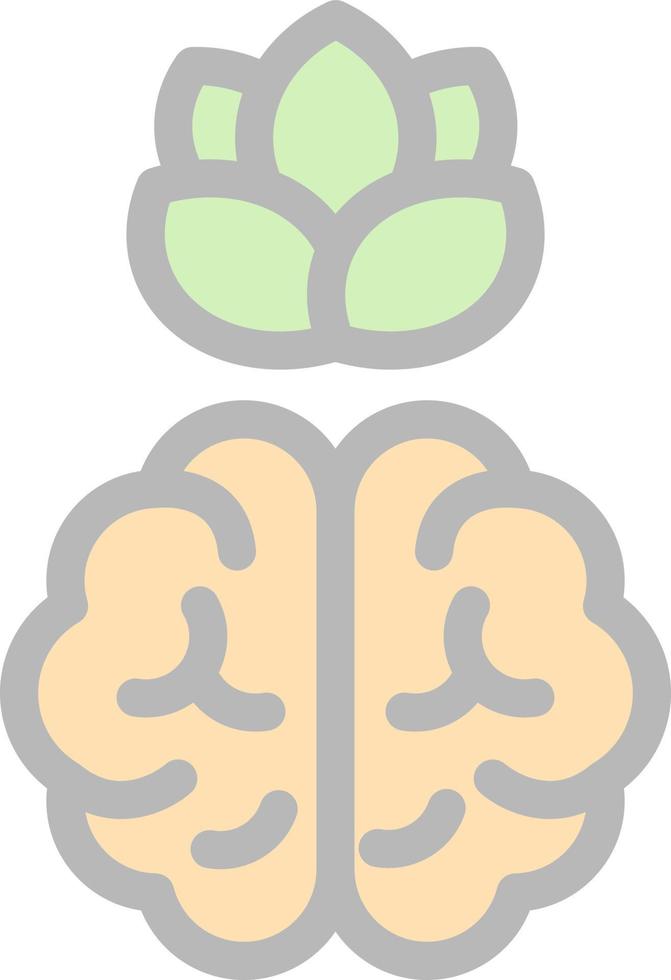 Calm Emotion Vector Icon Design