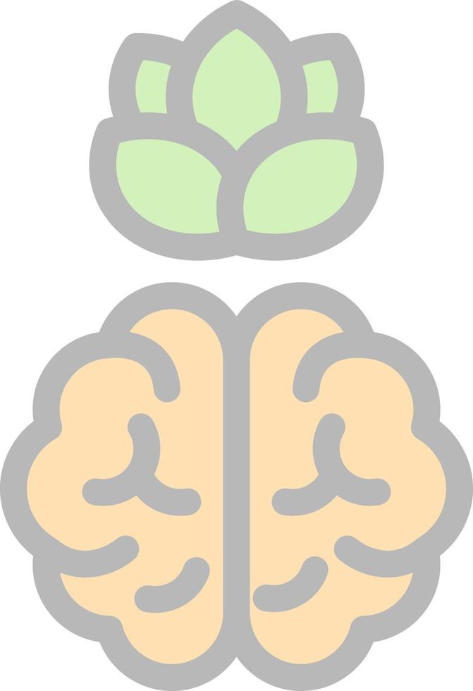 diseño de icono de vector de emoción tranquila