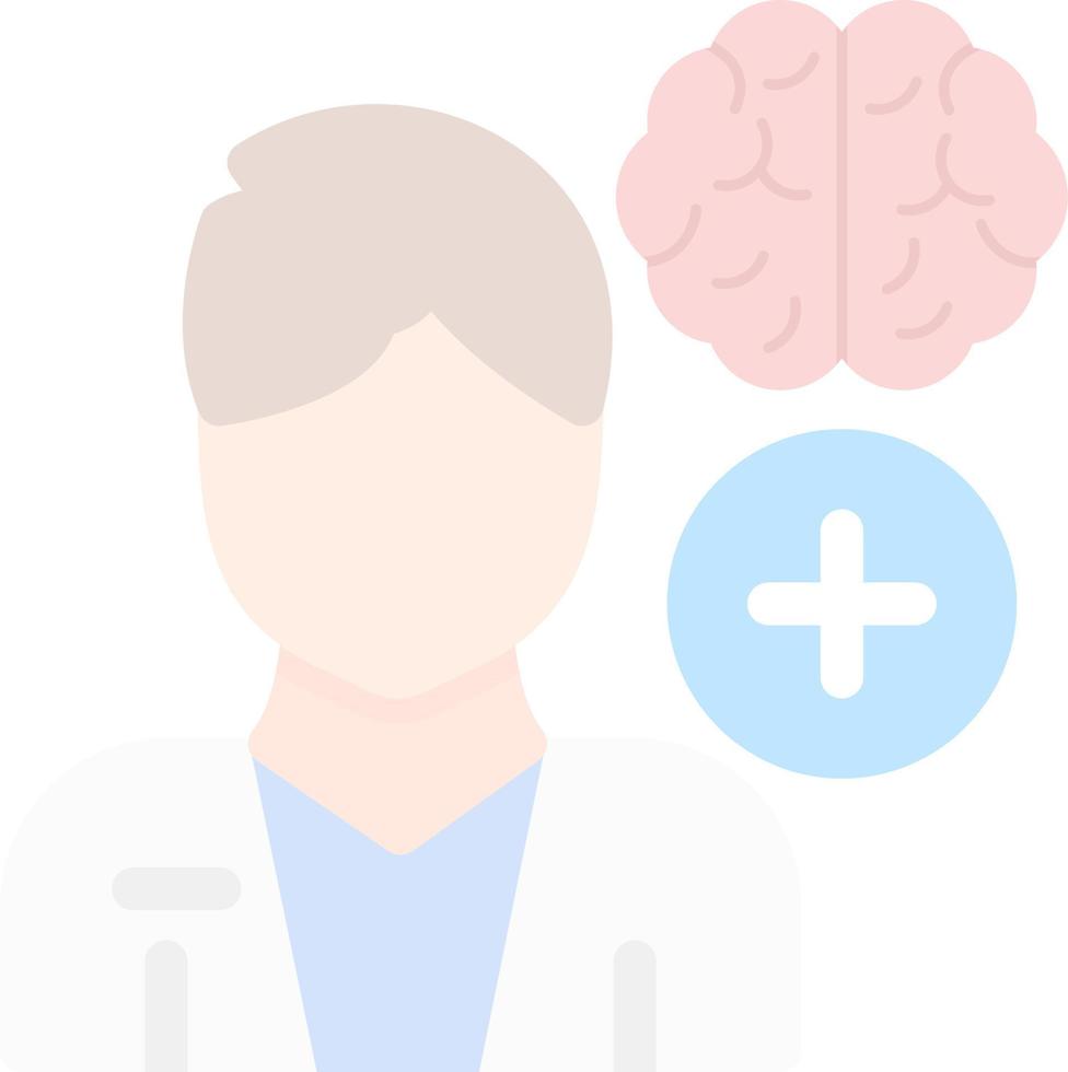 Psychiatrist Vector Icon Design