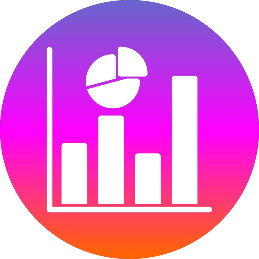 Market Forecast Vector Icon Design
