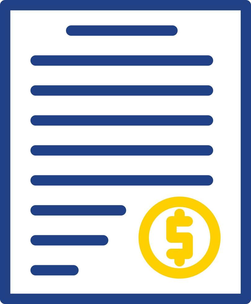 Invoice Vector Icon Design