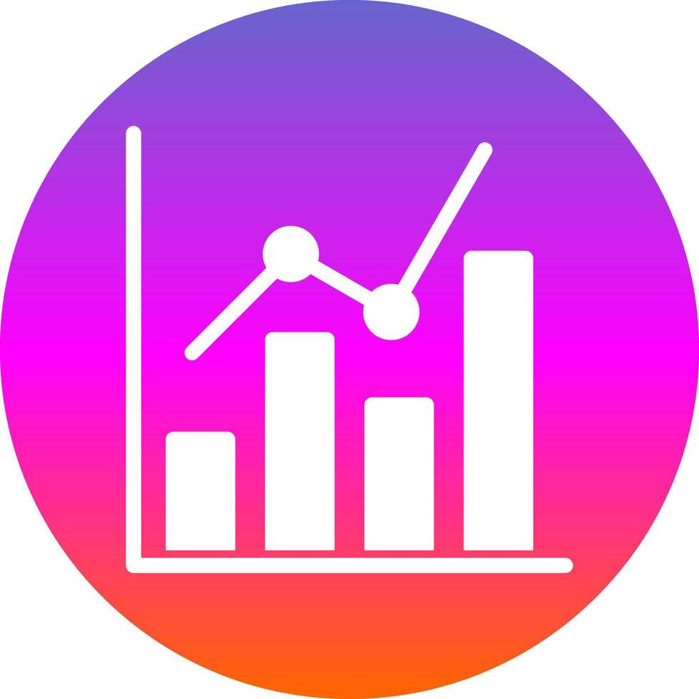 Market Analytics Vector Icon Design