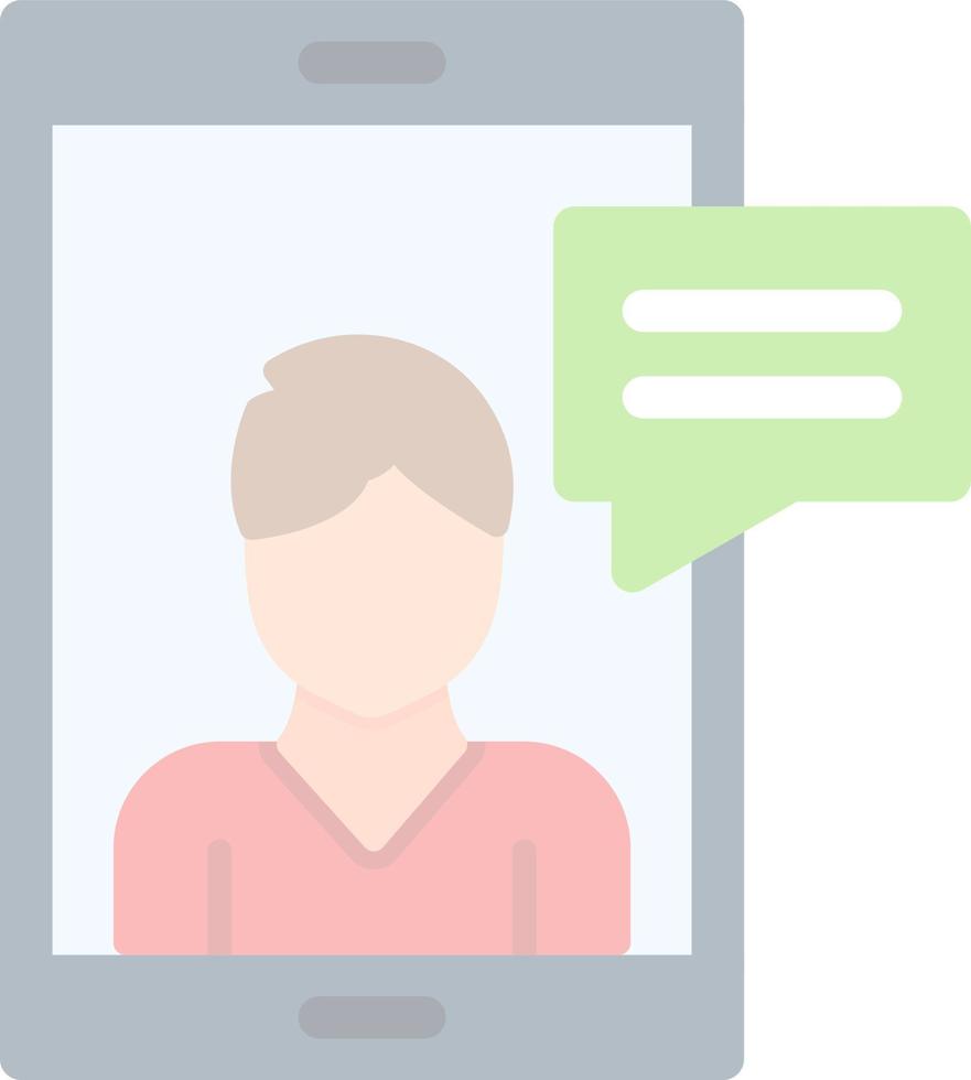 Online Counseling Vector Icon Design