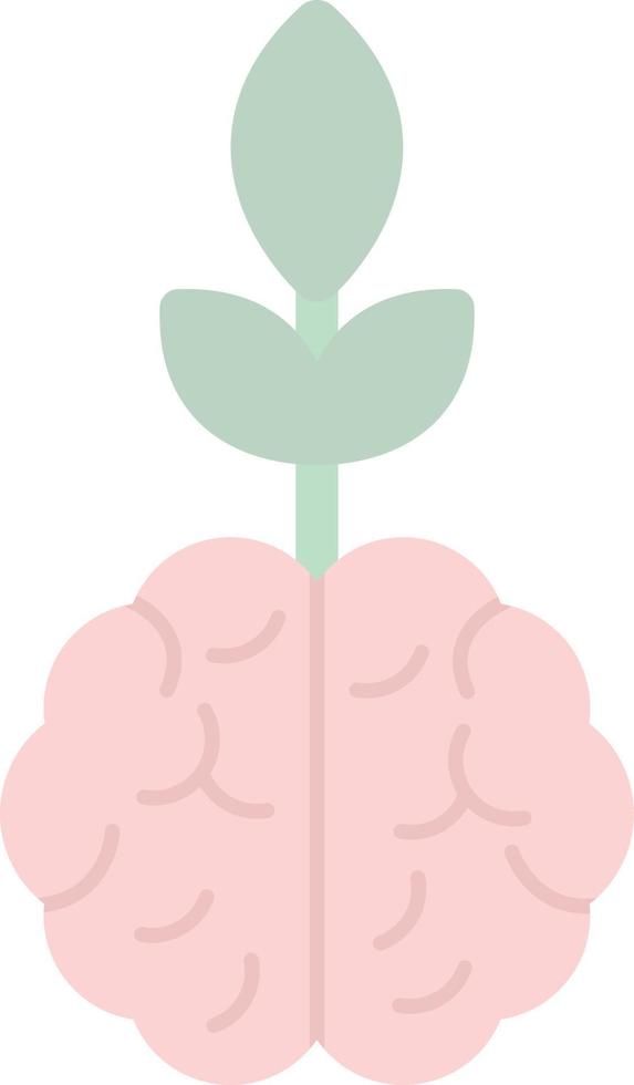 diseño de icono de vector de crecimiento mental