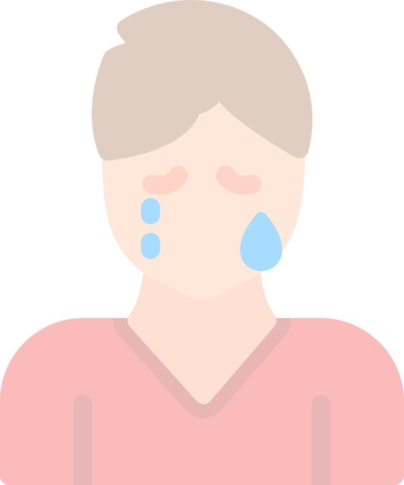 Grief Vector Icon Design