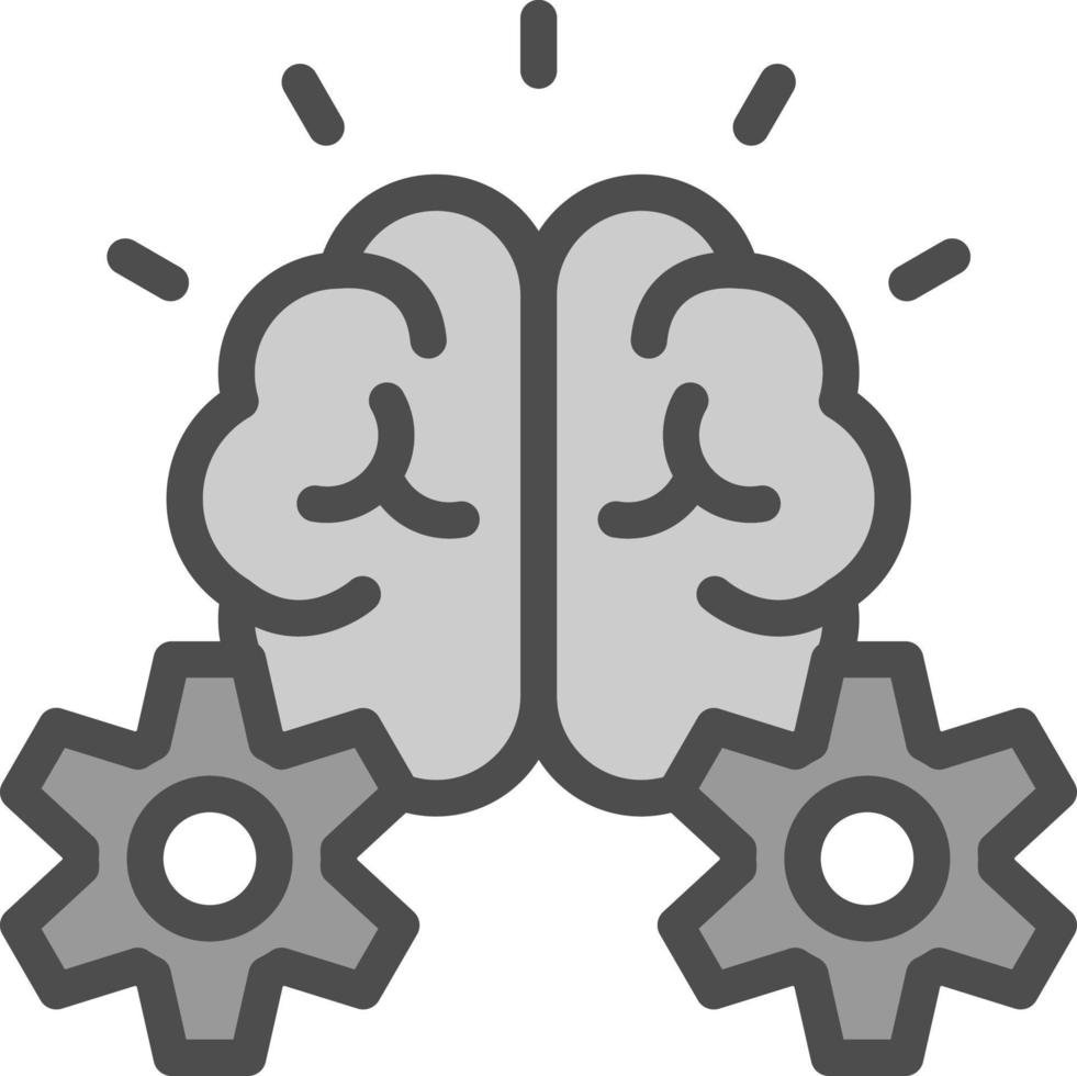 Brainstorming Vector Icon Design