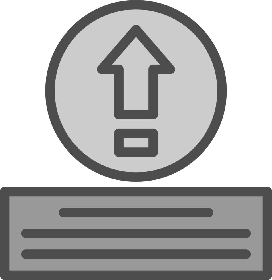 Get On Top Vector Icon Design