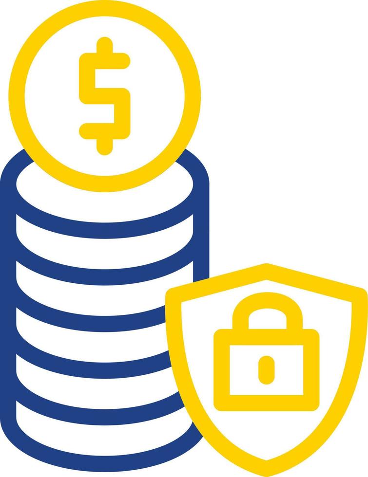 Funds Protection Vector Icon Design