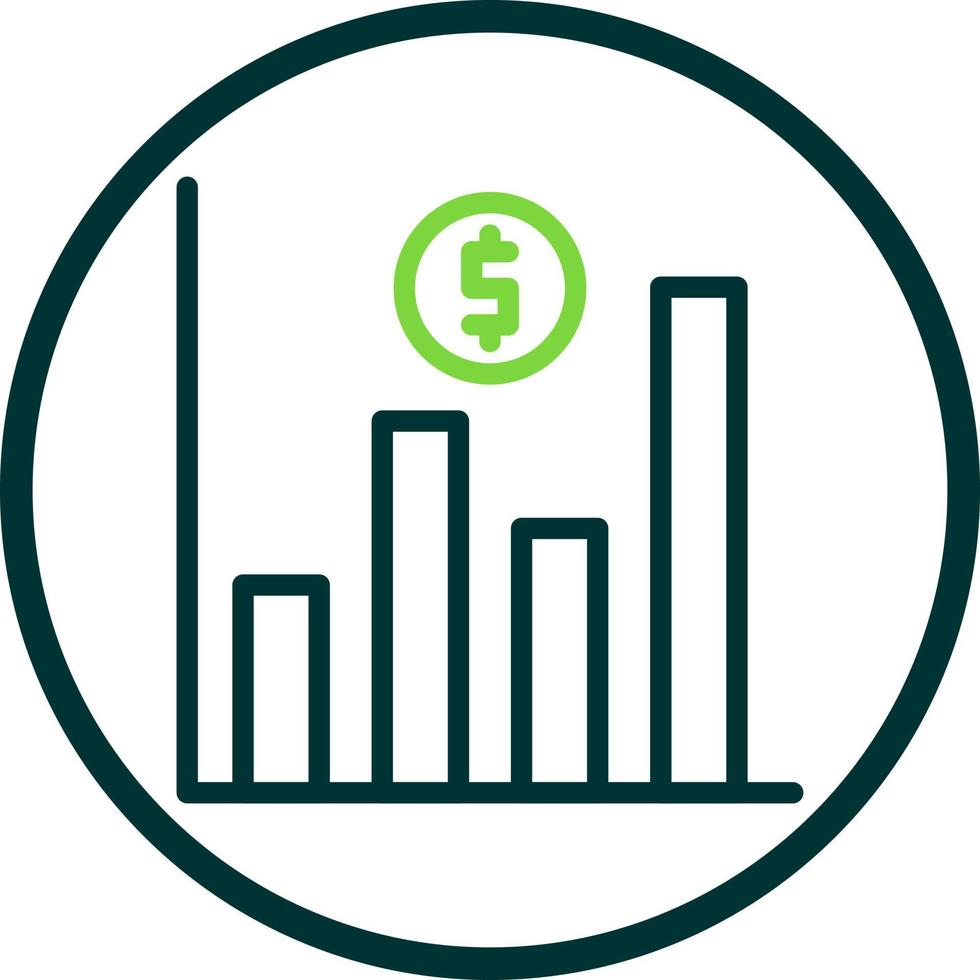 Market Prediction Vector Icon Design