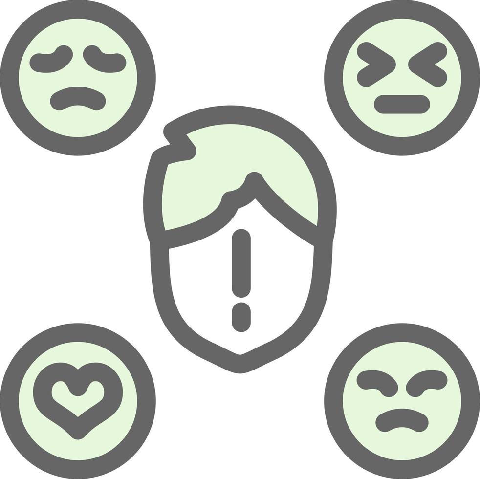 Emotion Factors Vector Icon Design