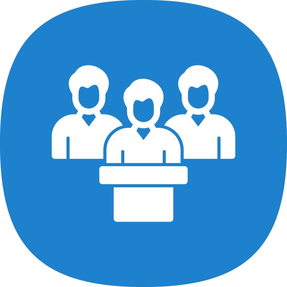 Leadership Vector Icon Design