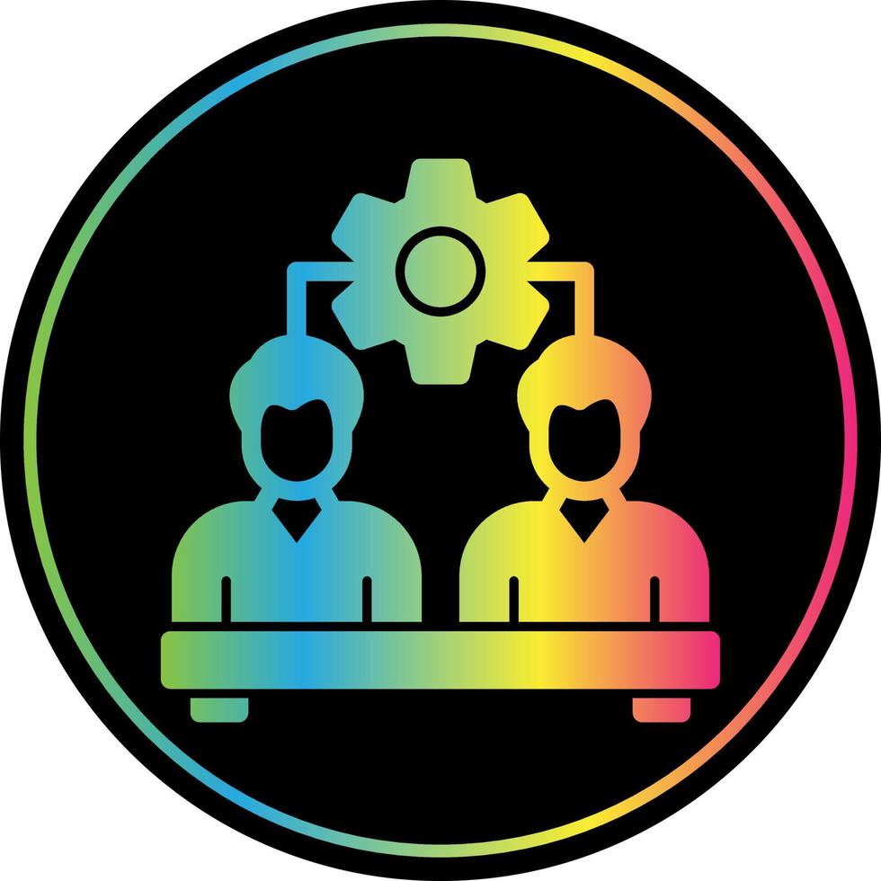 Cooperation Vector Icon Design