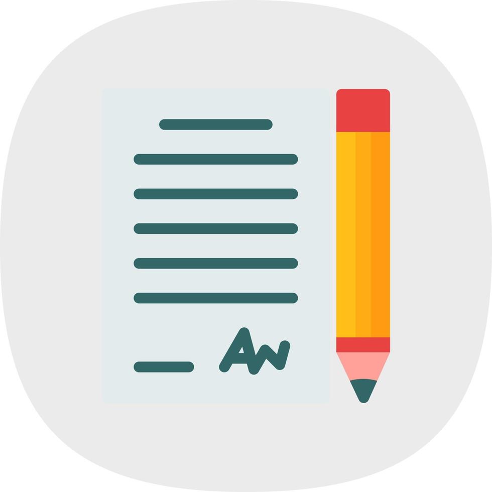 Contract Vector Icon Design