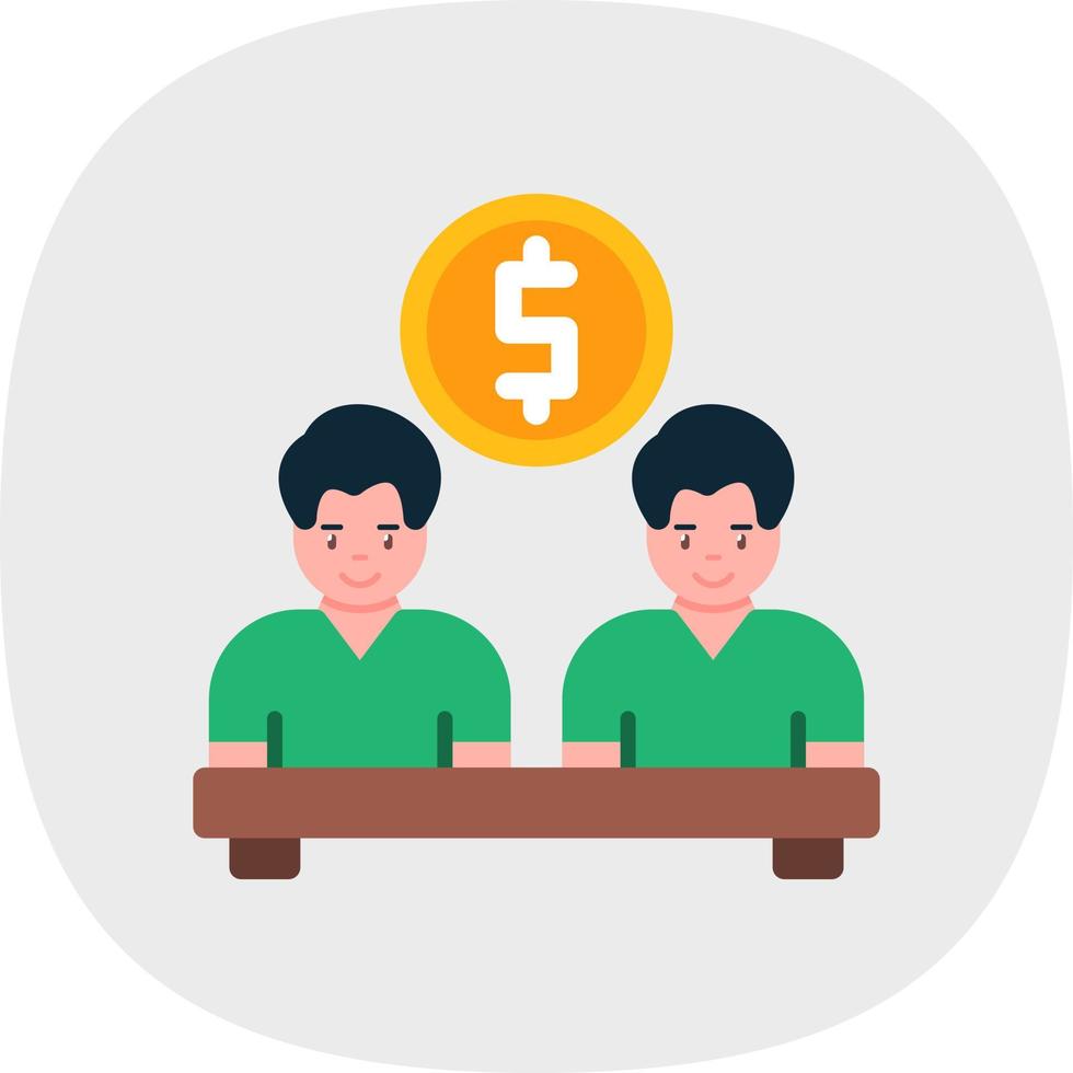Employee Costs Vector Icon Design