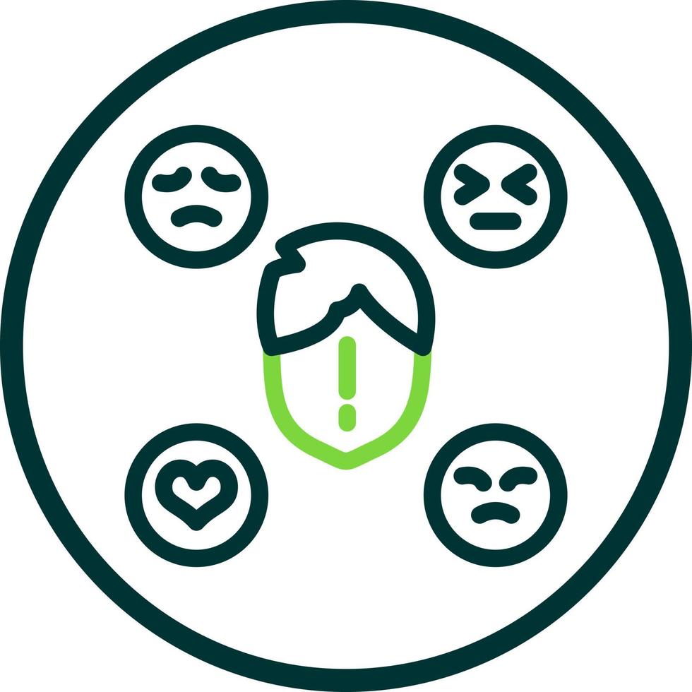 Emotion Factors Vector Icon Design