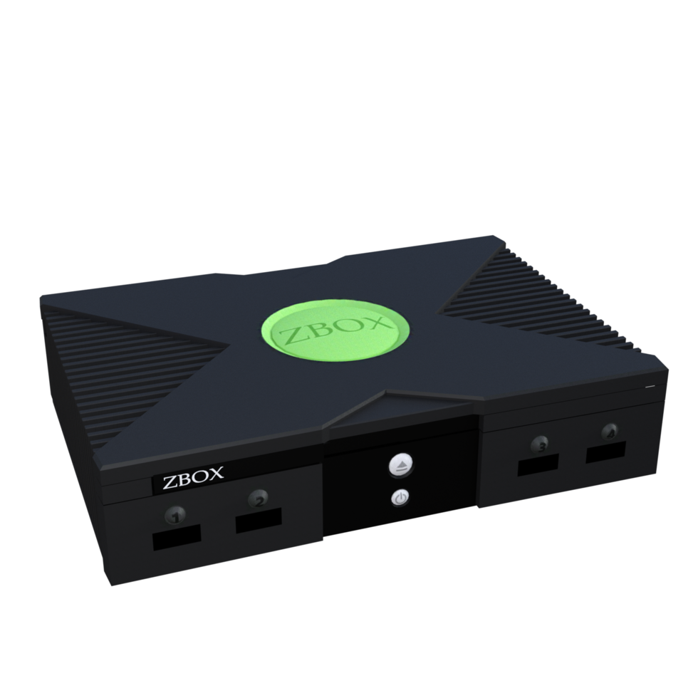 console de jeu génération 3d re png